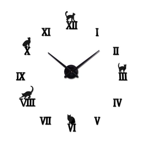 Reloj Gato Oscuro