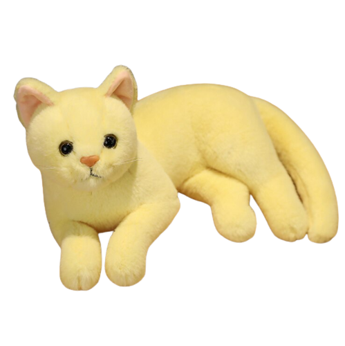 Gato Peluche Amarillo