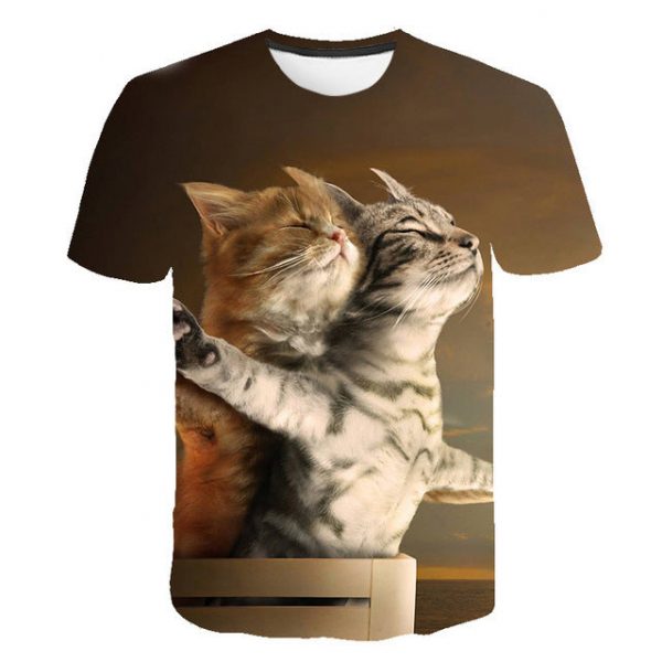 Camiseta Gatos Titánico