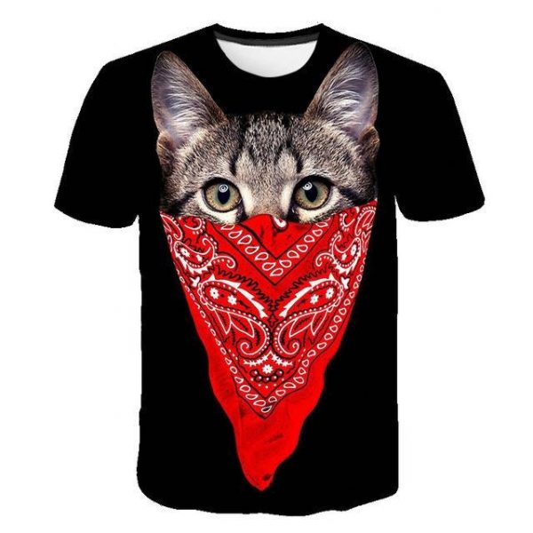 Camiseta Gatos Gángster