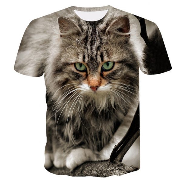 Camiseta Gatos Dibujo