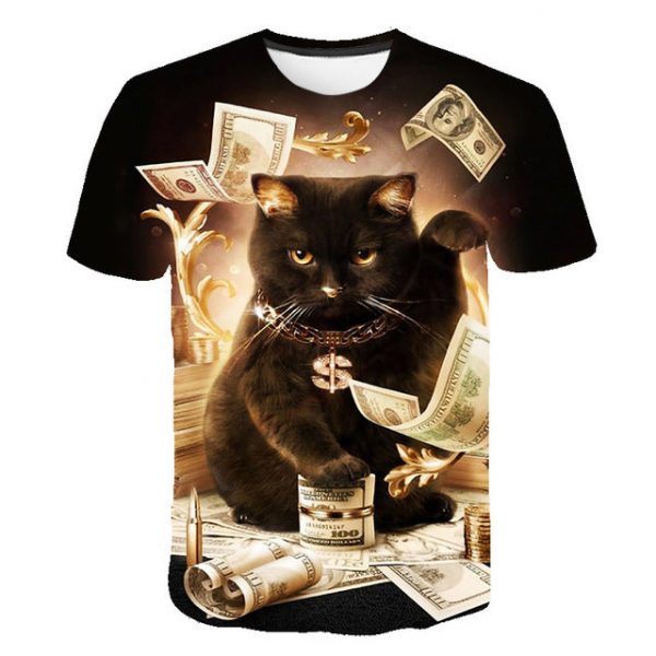 Camiseta Gatos Millonario